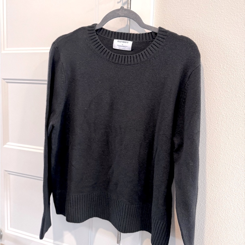 Black Crewneck Sweater